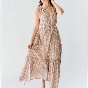 Mirth Corsica Dress, Desert Sand Coral
